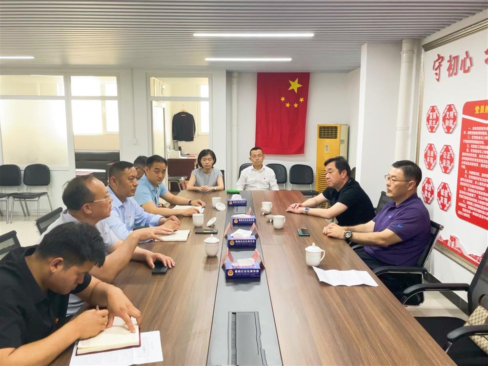 學黨史，辦實事 濟南產發(fā)集團到楚莊村黨支部走訪調研